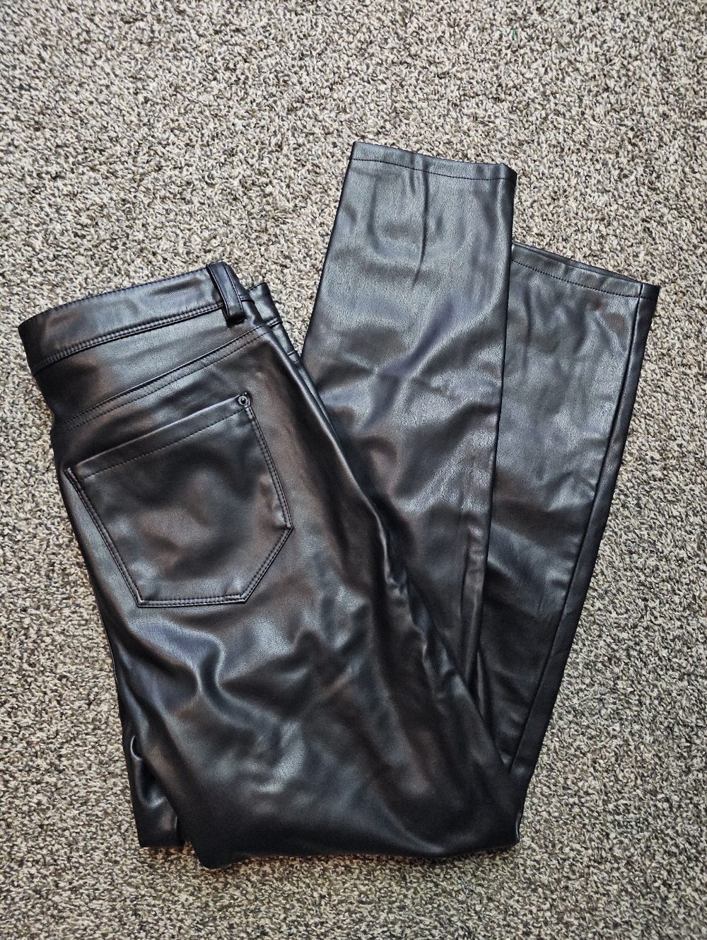 Kensie Faux Leather Pants sz 10
